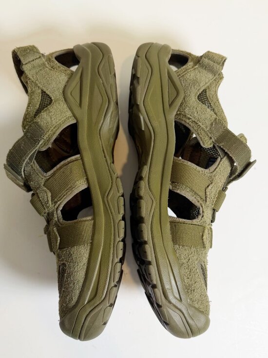 Teva Omnium Suede Mens 13 Sport Hiking Water Shoe Cord Closed Toe Sandals EUC main image 7